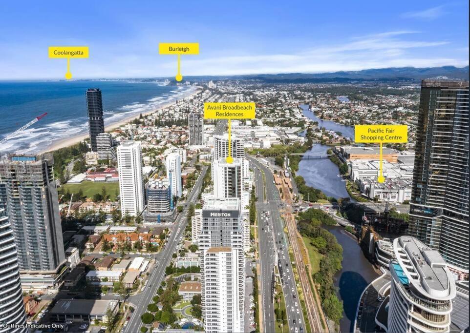 Broadbeach Stunner Modern And Central Gold Coast Exterior photo